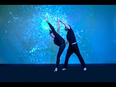 Dance of the Light_Interactive Projection