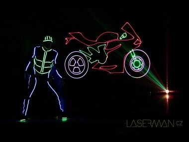 Laser shadows