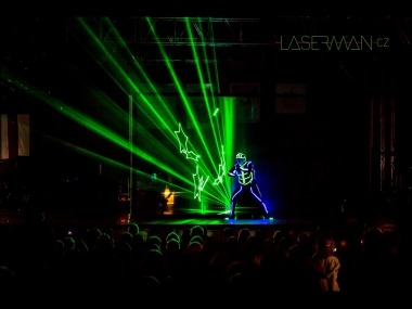 Laser shadows