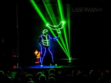 Laser shadows