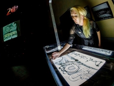 Sand Drawing
