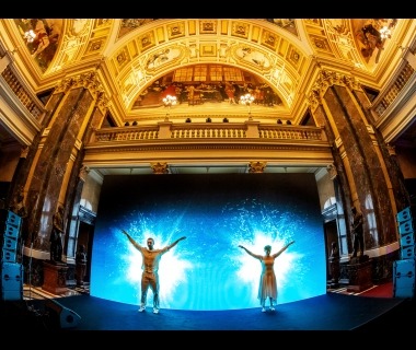 Dance of the Light_Interactive Projection